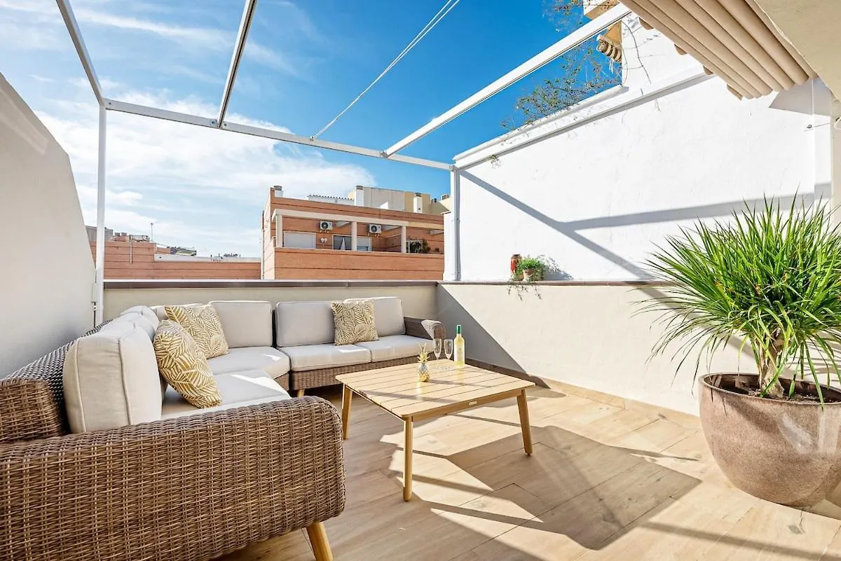 Pineapple Arriola Penthouse Apartment Malaga Spain