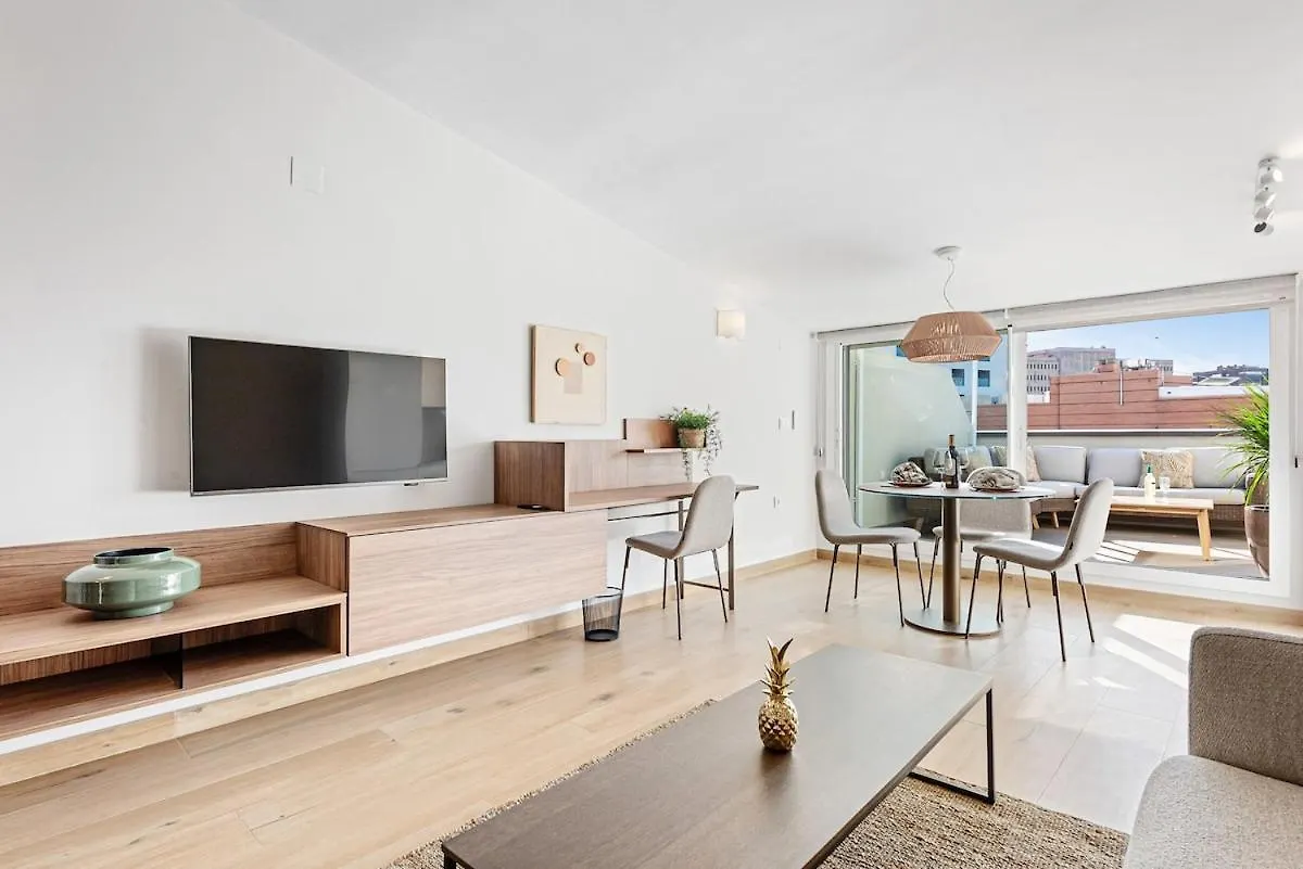 Pineapple Arriola Penthouse Apartment Malaga Spain